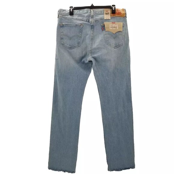 Levi's Men's 501 Original Fit Jean Thunder Moon Rocks 34W x 32L 005013184 - Picture 2 of 16